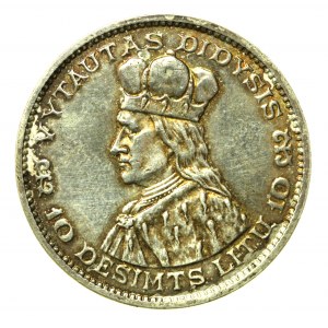 Litauen, 10 Litas 1936 - Vytautas (673)