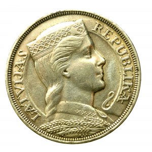 Latvia, 5 lats 1929 (674)