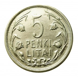 Litva, 5 litů 1925 (676)