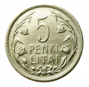 Lithuania, 5 Litas 1925 (676)