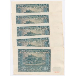 GG, 20 złotych 1941 E x 10 kolejnych egzemplarzy (252)