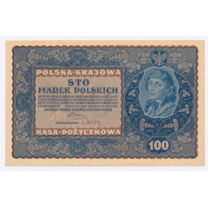 II RP, 100 mkp 1919 IJ Serja C (259)