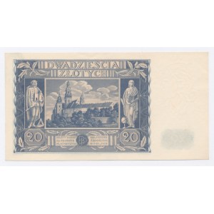 II RP, 20 złotych 1936 AH (264)
