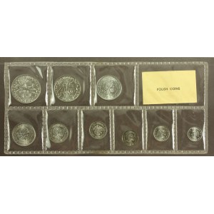 PRL, zestaw monet obiegowych w oryginalnej zgrzewce (689)