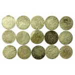 Polska XVI - XVII w., zestaw srebrnych monet. Razem 60 szt. (343)