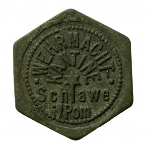 Slawno - Schlawe i/Pom. Wehrmacht canteen 10 pfg. (347)