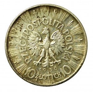 Zweite Republik, 10 Zloty 1936 Piłsudski (358)
