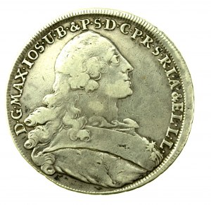 Germany, Bavaria, Maximilian III Joseph, 1757 thaler, Munich (359)