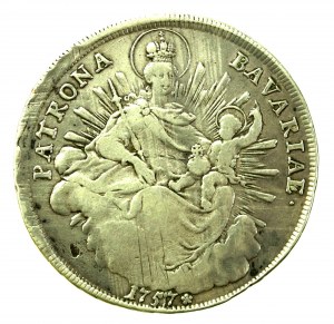 Germany, Bavaria, Maximilian III Joseph, 1757 thaler, Munich (359)