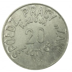 PRL, Spółdzielnia Pracy Żak, 20 złotych (361)