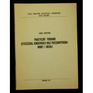 Janusz Kurpiewski, Praktischer Leitfaden für die Reinigung, Konservierung und Lagerung von Münzen und Medaillen, 1987 (954)
