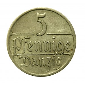 Freie Stadt Danzig, 5 fenig 1928 (410)
