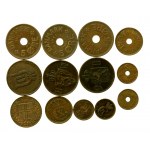 Denmark, Sweden, set of 23 coins (414)