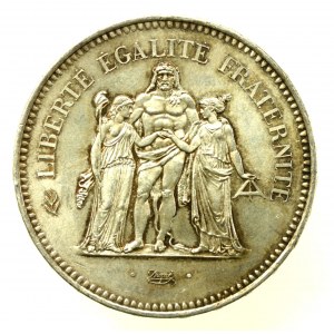 Francie, Pátá republika, 50 franků 1977 (631)