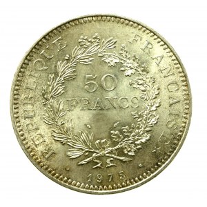 France, Fifth Republic, 50 Francs 1975 (632)