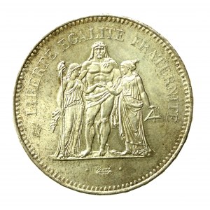 Francie, Pátá republika, 50 franků 1975 (634)
