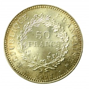 Francja, V Republika, 50 Franków 1975 (634)