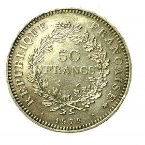 Frankreich, Fünfte Republik, 50 Francs 1979 (635)