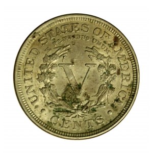 USA, 5 centů 1911 (667)