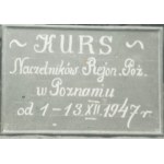 [Lehrgang für Bezirkschefs. Poznañ 1 - 13.XII.1947r., Autogramme auf der Rückseite