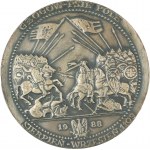 Medal Boleslaw the Wrymouth - Glogow Psie Pole August - September 1109, signed WĄTRÓBSKA, silver plated