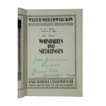 Müller - Wulckow Walter - Wohnbauten und Siedlungen aus deutscher Gegenwart / Wohnbauten und Siedlungen aus deutscher Gegenwart, 1929.