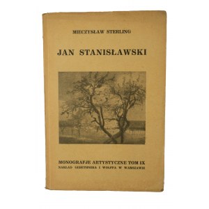 [MONOGRAFIE ARTYSTYCZNE] STERLING Mieczysław - Jan Stanisławski, z 32 reprodukcjami
