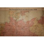 Karte des Dritten Reiches seit dem 13. März 1938. [Anschluss Österreichs] / Das Deutsche Reich seit dem 13. März 1938