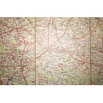 Veľká mapa Reichsgau Wartheland, f. 103 x 94cm / KRAJINA VOJNY, mierka 1:300.000