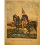 KOSSAK Juliusz - portrait of Prince Józef Poniatowski on horseback [oleprint], copy of Juliusz Kossak's work from 1879