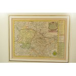 [18th century - Wroclaw] map of Breslau [Duchy of Wroclaw], color copperplate, by J.G. Schreiber, ca. 1749.
