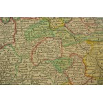 [18th century - Silesia] map of Silesia [Duchy of Silesia], color copperplate, by J.G. Schreiber, ca. 1750.