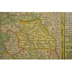 [18th century - Silesia] map of Silesia [Duchy of Silesia], color copperplate, by J.G. Schreiber, ca. 1750.