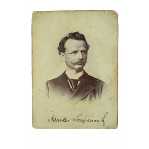 Fotografia XIX wiek, Antoni Stanisław Szczepanowski [1846-1900] ekonomista, chemik, przedsiębiorca naftowy, poseł