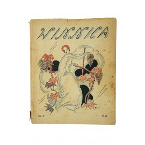Časopis WINNICA ilustrovaný měsíčník věnovaný ženám v životě, umění a anekdotě, ročník I, číslo 2, ilustrace: Axentowicz, Malczewski, Wyczółkowski.