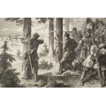 [Powstanie Styczniowe] Grafika [druk] Bitwa pod Olszanką [pow. augustowski] 10 kwietnia 1863r.