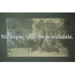 Album fotografií zachytávajúcich život na poľskom panstve / unikátne fotografie pancierového vlaku Konarzewski / práca na poli / včelárstvo / rybolov z rybníka + Parceling KLUCZEWO