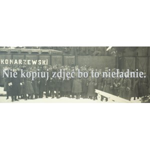 Album fotografií zachytávajúcich život na poľskom panstve / unikátne fotografie pancierového vlaku Konarzewski / práca na poli / včelárstvo / rybolov z rybníka + Parceling KLUCZEWO