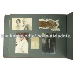 Album fotografií zachytávajúcich život na poľskom panstve / unikátne fotografie pancierového vlaku Konarzewski / práca na poli / včelárstvo / rybolov z rybníka + Parceling KLUCZEWO