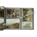 Album of photographs depicting life in the Polish estate / unique photos of the armored train Konarzewski / work in the field / beekeeping / fishing from the pond + Parceling KLUCZEWO