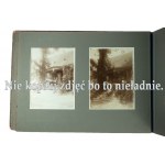 Album of photographs depicting life in the Polish estate / unique photos of the armored train Konarzewski / work in the field / beekeeping / fishing from the pond + Parceling KLUCZEWO