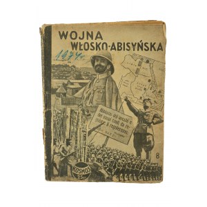 MICIN St. - Italian-Abyssinian War, cover - PHOTOMONTAGE, printing A.Panski spadk., Piotrkow