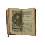 [Kráľovská knižnica] Memoires de la regence / Memoáre regentstva, zv. I, 1749, pečiatka Kráľovskej knižnice vo Versailles