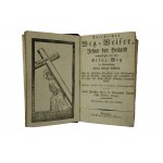 Německá modlitební knížka s rukopisem Christlicher Weg-Weiser Jesum den Heiland (...), Danzig 1808.