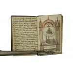 Modlitewnik niemiecki z rękopisem Christlicher Weg-Weiser Jesum den Heiland (...), Danzig 1808r.