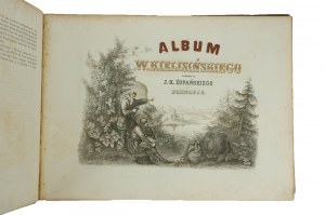 Album W. Kielisińskiego, Poznań 1853r. + poszyt dodatkowy, Poznań 1855r., BARDZO RZADKIE