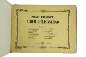 Album by W. Kielisinski, Poznan 1853 + supplementary slipcase, Poznan 1855, VERY RARE