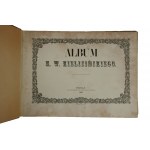 Album W. Kielisińského, Poznaň 1853 + dodatočný list, Poznaň 1855, VELMI ZRADKO
