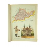 BAZEWICZ J.M. - Atlas geograficzny ilustrowany Królewstwa Polskiego + Opis Królestwa Polskiego do Atlasu Geograficznego Illustrowanego, Warszawa 1907.