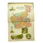 BAZEWICZ J.M. - Atlas geograficzny ilustrowany Królewstwa Polskiego + Opis Królestwa Polskiego do Atlasu Geograficznego Illustrowanego, Warszawa 1907r.